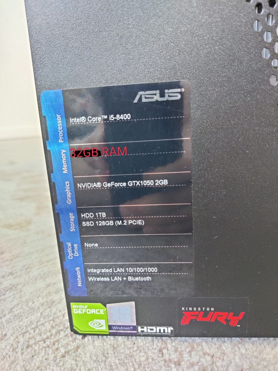 Asus ROG pelitietokone