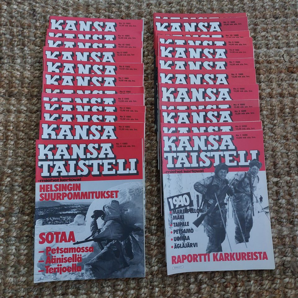 Kansa taisteli lehdet