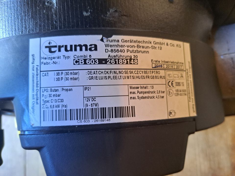 TRUMA COMBI 6 CP