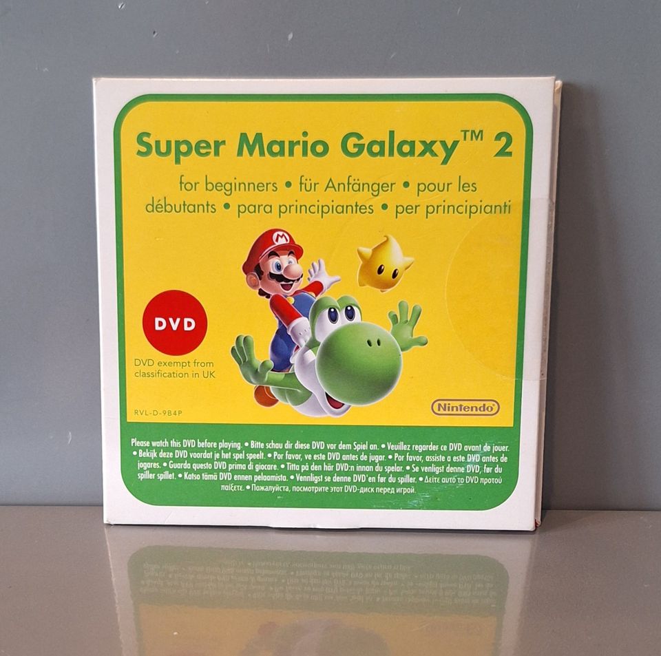 Super Mario Galaxy 2 dvd