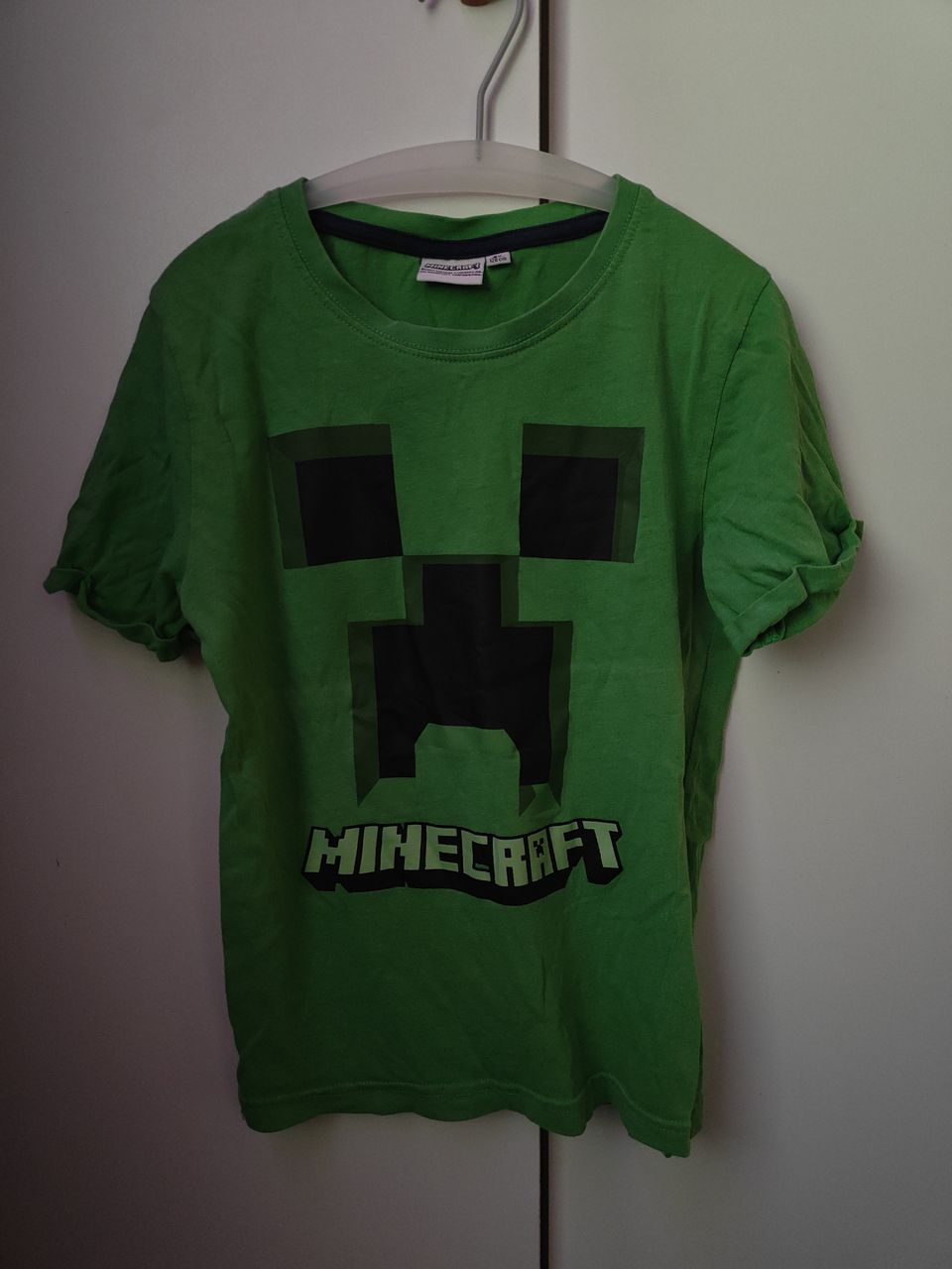 Minecraft creeper t-paita