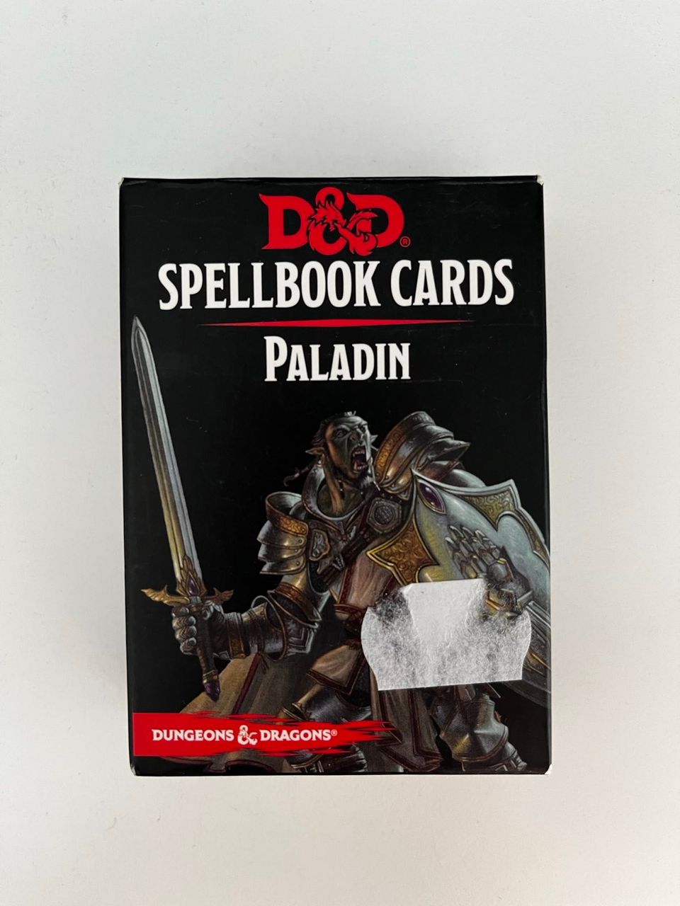 D&D 5th edition Spellbook Cards - Paladin