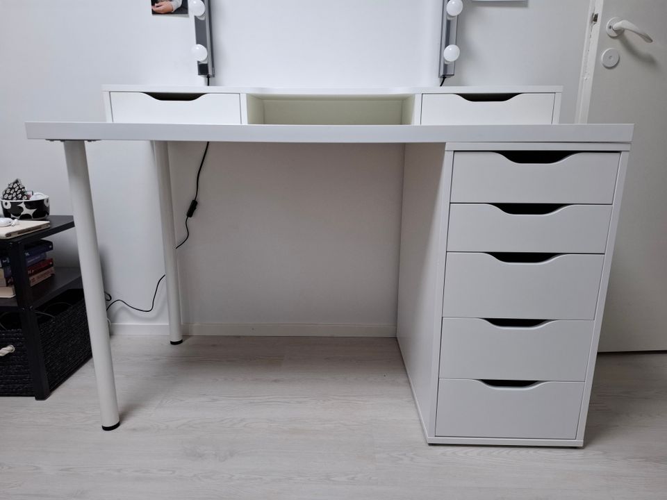 Ikea työpöytä/lipasto, erilliset osat