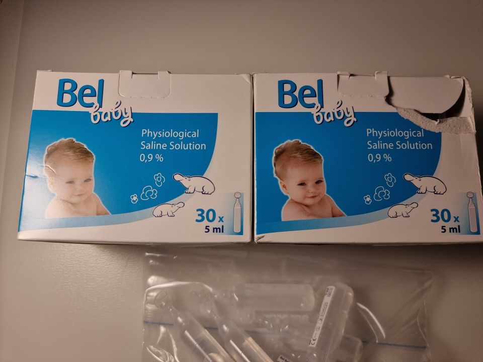 Bel Baby fysiologinen suolaliuos ampullit 3 pkt