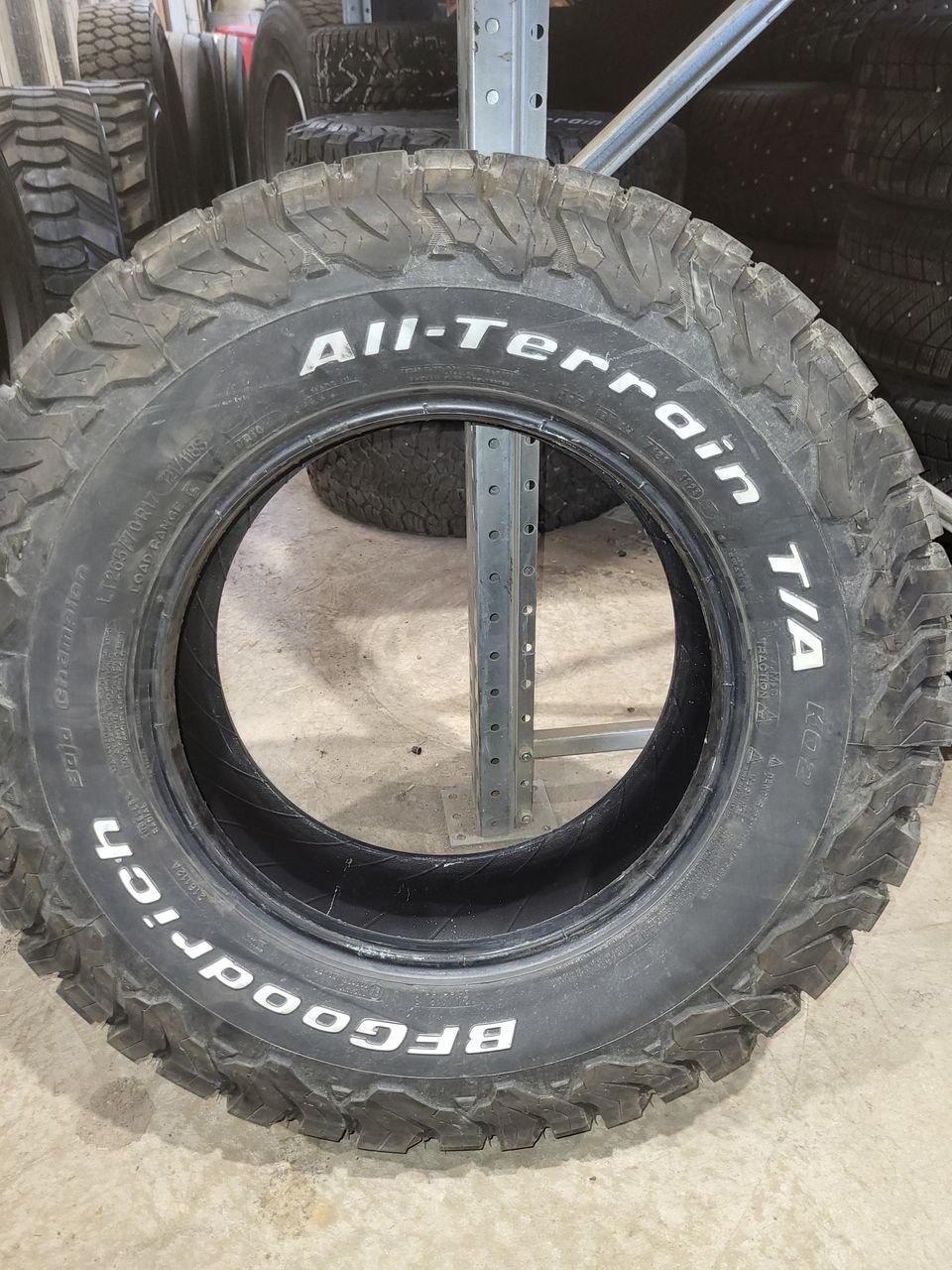 Bf goodrich all terrain 265/70r17