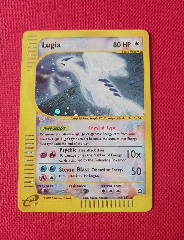 Pokemon Aquapolis Crystal Lugia