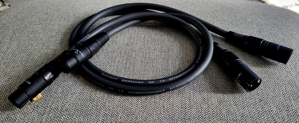 XLR kaapelipari Oehlback NF14 0.75m