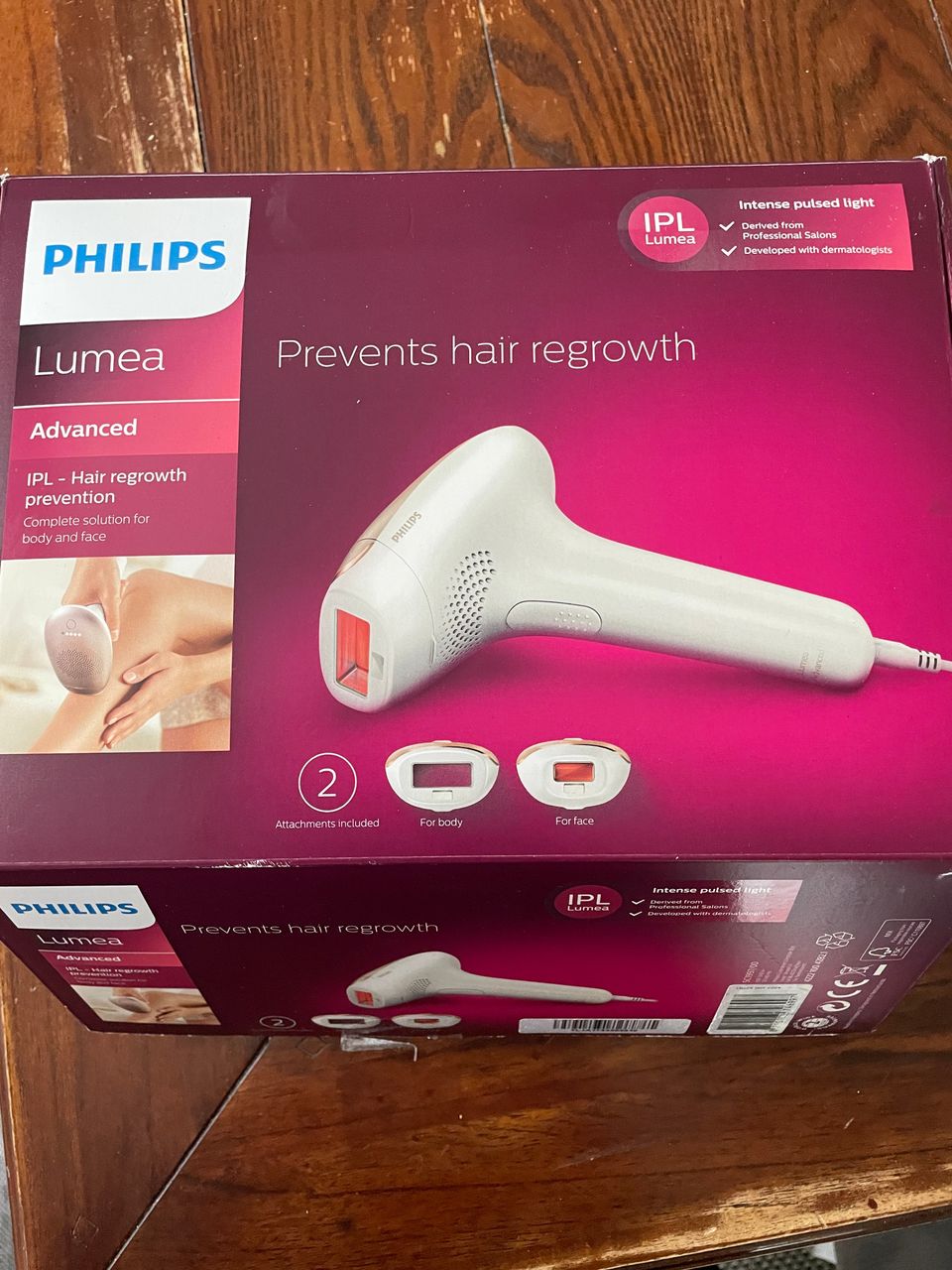 Philips lumea advanced valoimpulssilaite