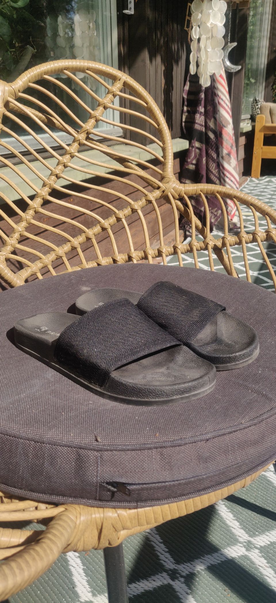 Mustat sandaalit, 40