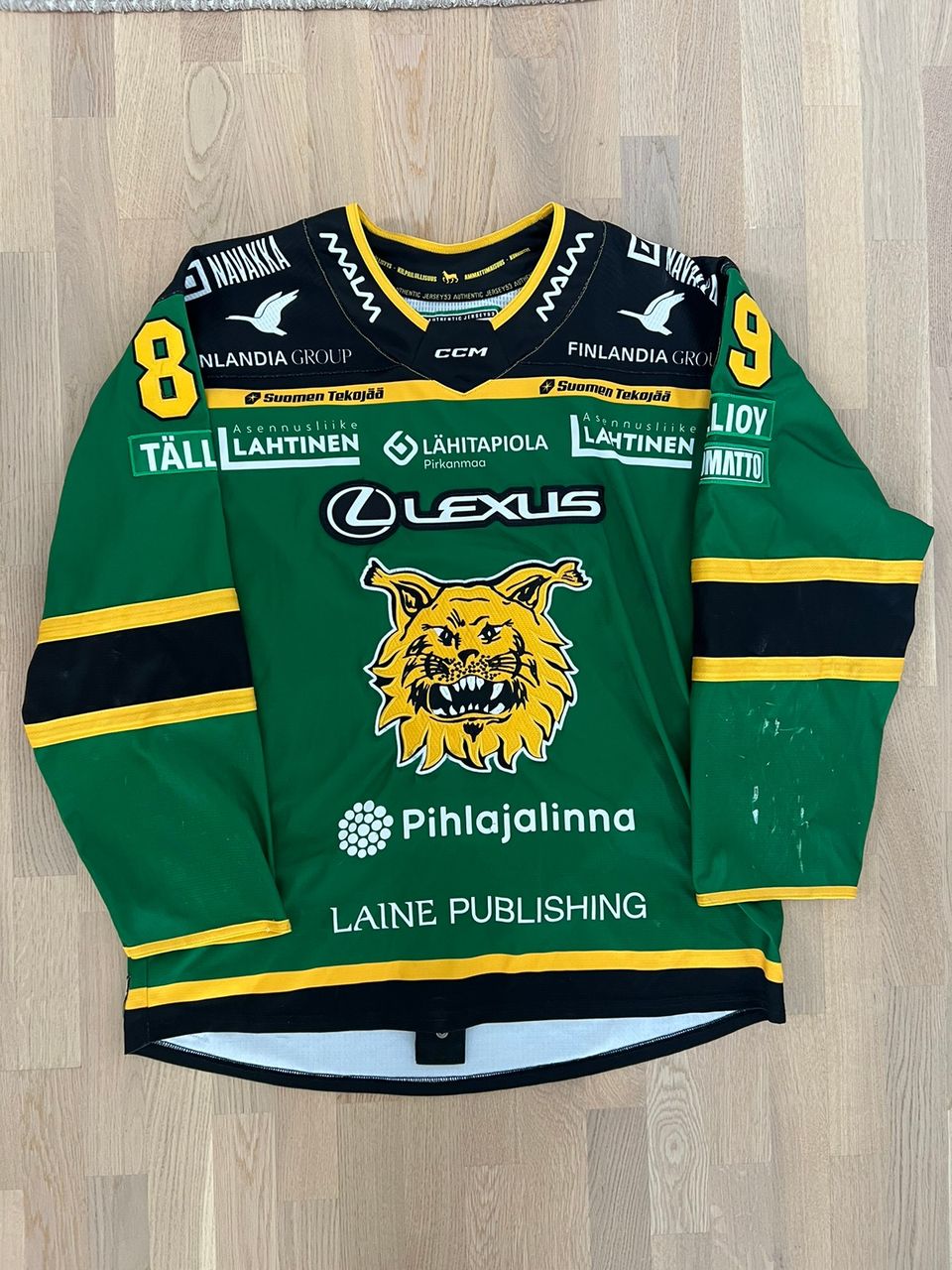 Oula Palve Ilves Game Worn Pelipaita