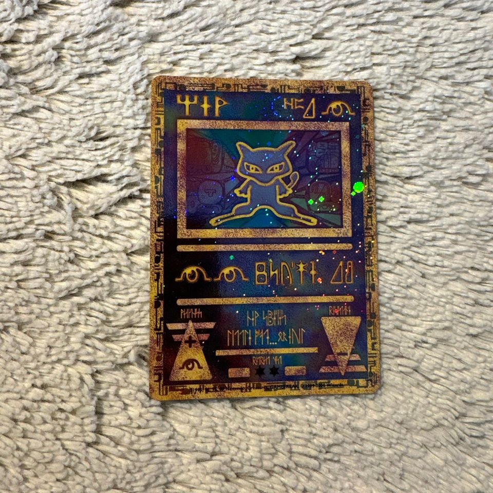Ancient Mew Pokemon kortti