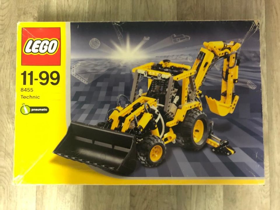 Lego Technic 8455 Traktorikaivuri