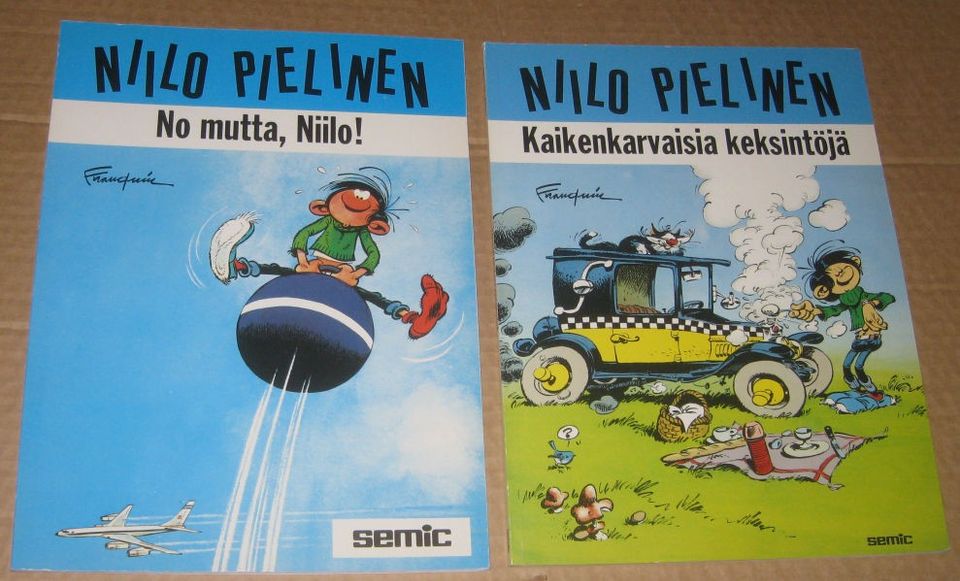 Niilo Pielinen x4, Marsupilami x5, Biggles