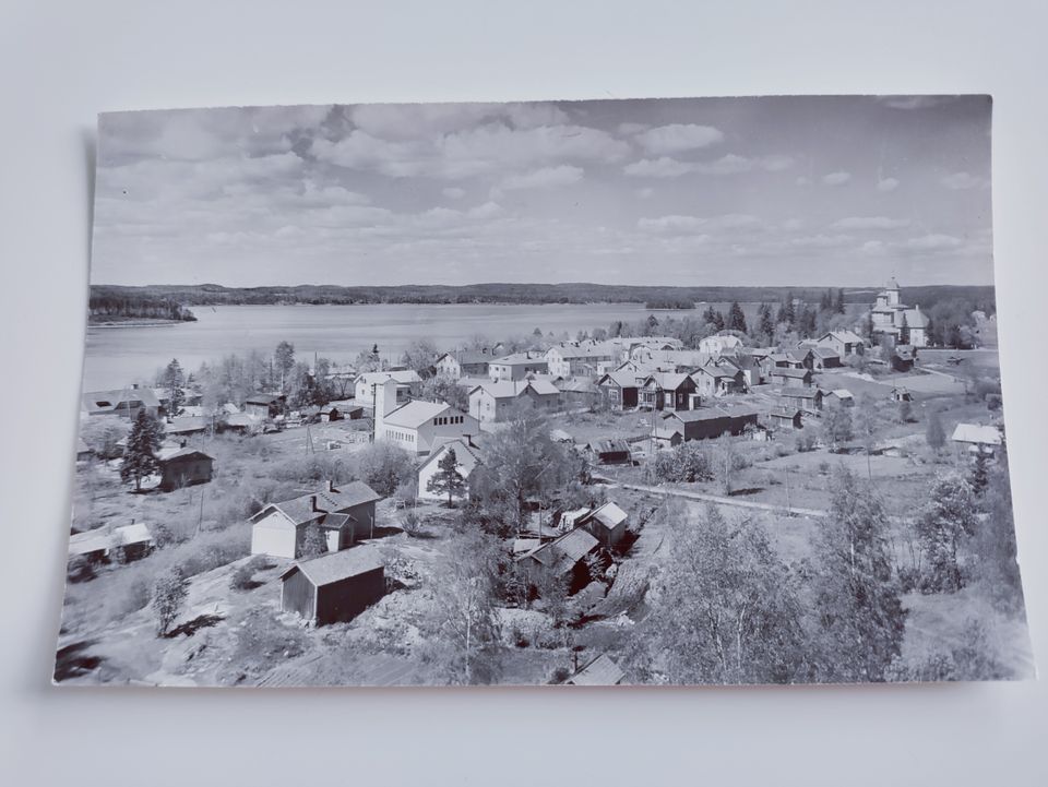Vanha valokuvapostikortti, Puumala