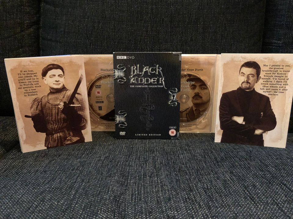 DVD: Black Adder (kaikki kaudet)