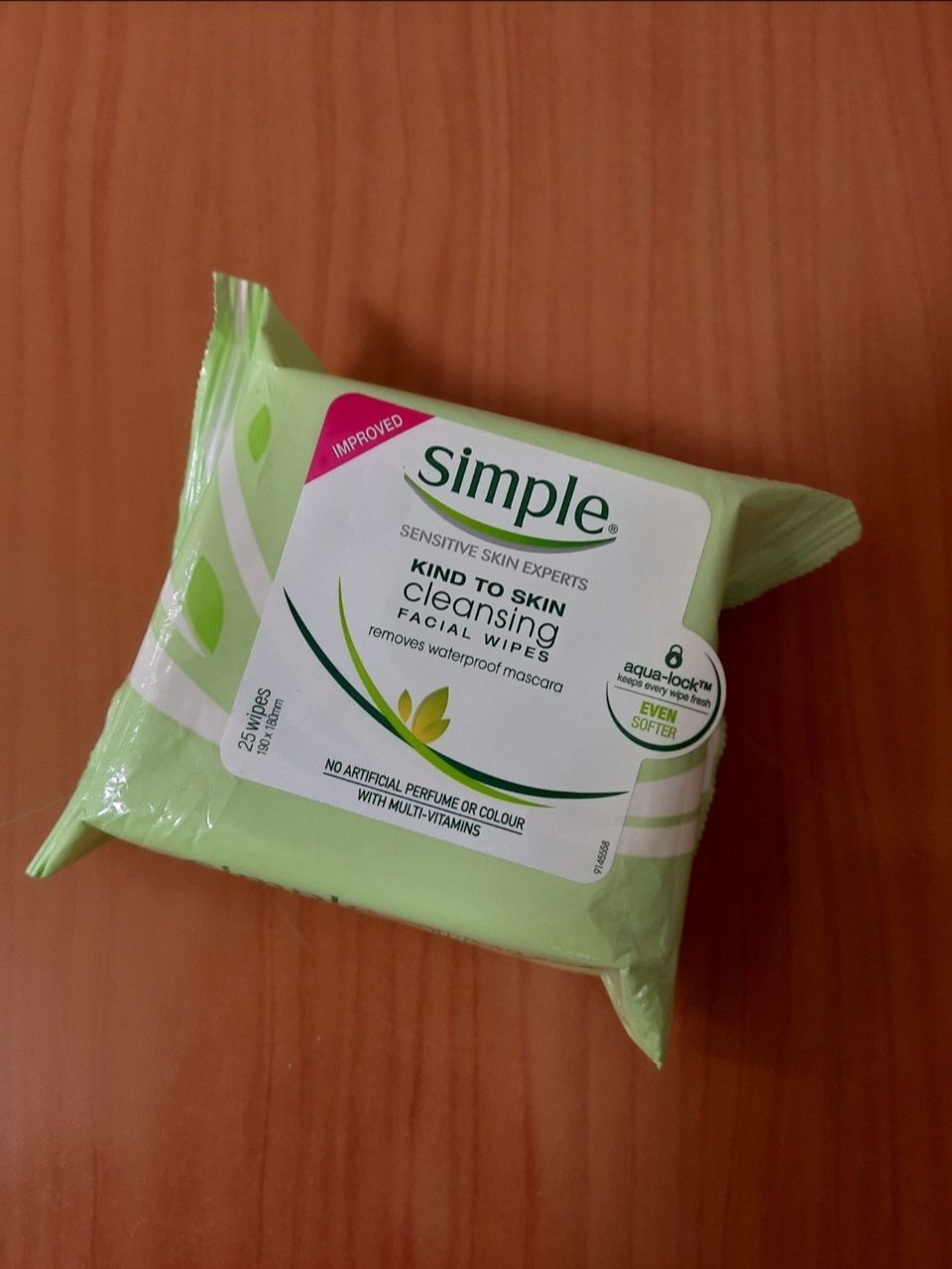 Avaamaton Simple cleansing wipes 25kpl. Meikit meikki