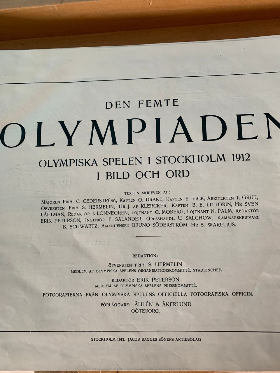 Olympialaiset 1912; Den femte olympiaden