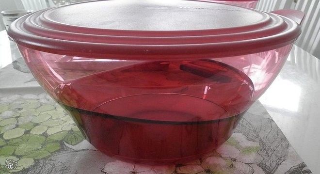 Tupperware elegance iso salaattikulho