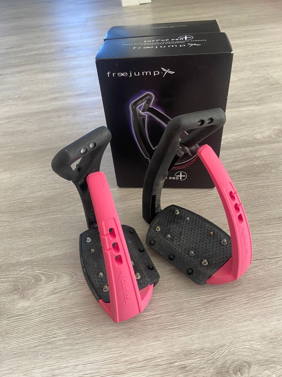 Freejump Soft up Pro plus turvajalustimet pinkki