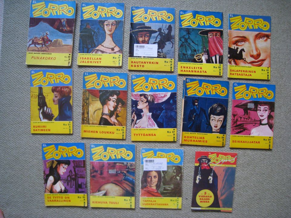 El Zorro -lehti x 14