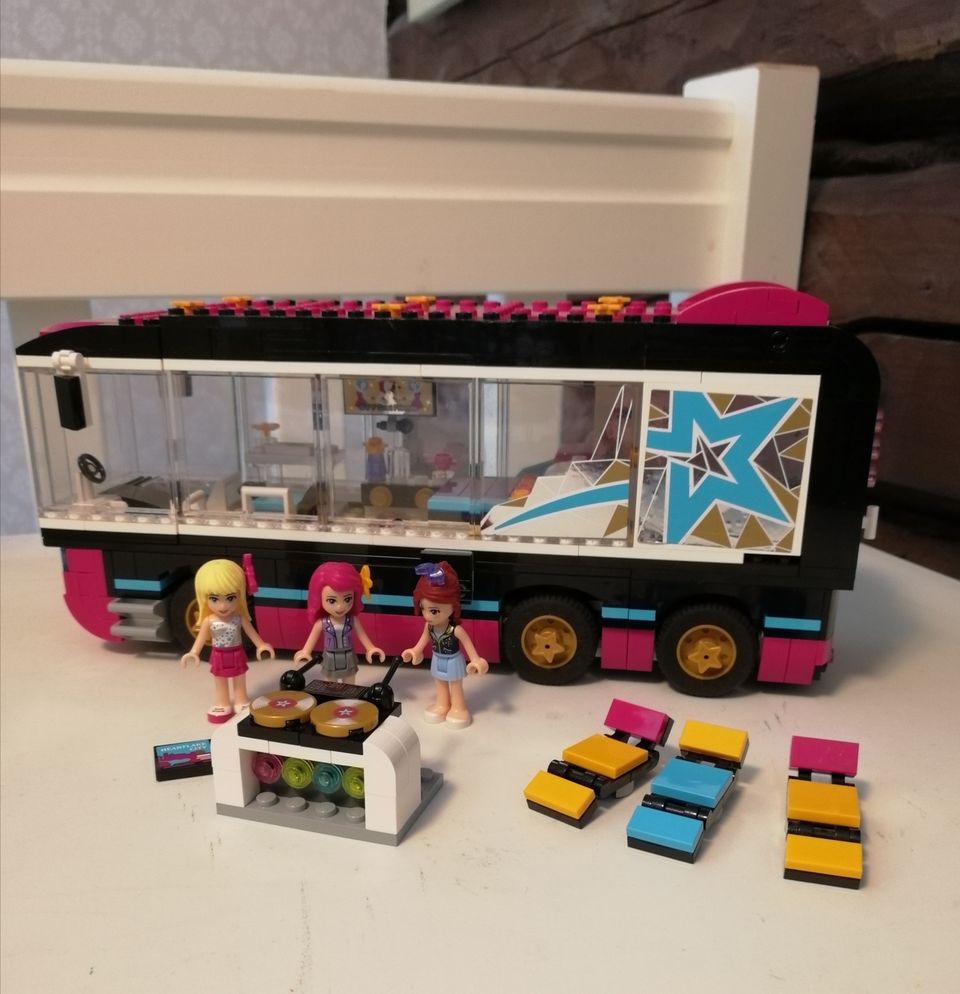 Lego friends 41106 poptähden keikkabussi