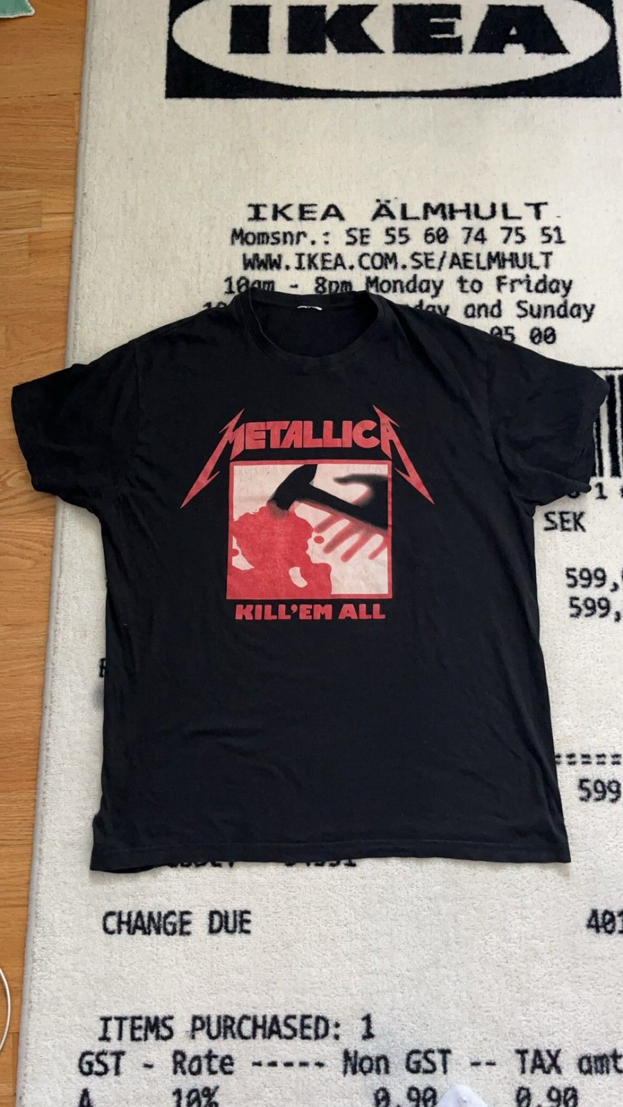 Metallica T-paita