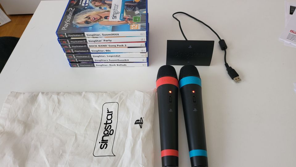 Ps2 Singstar mikit ja pelit