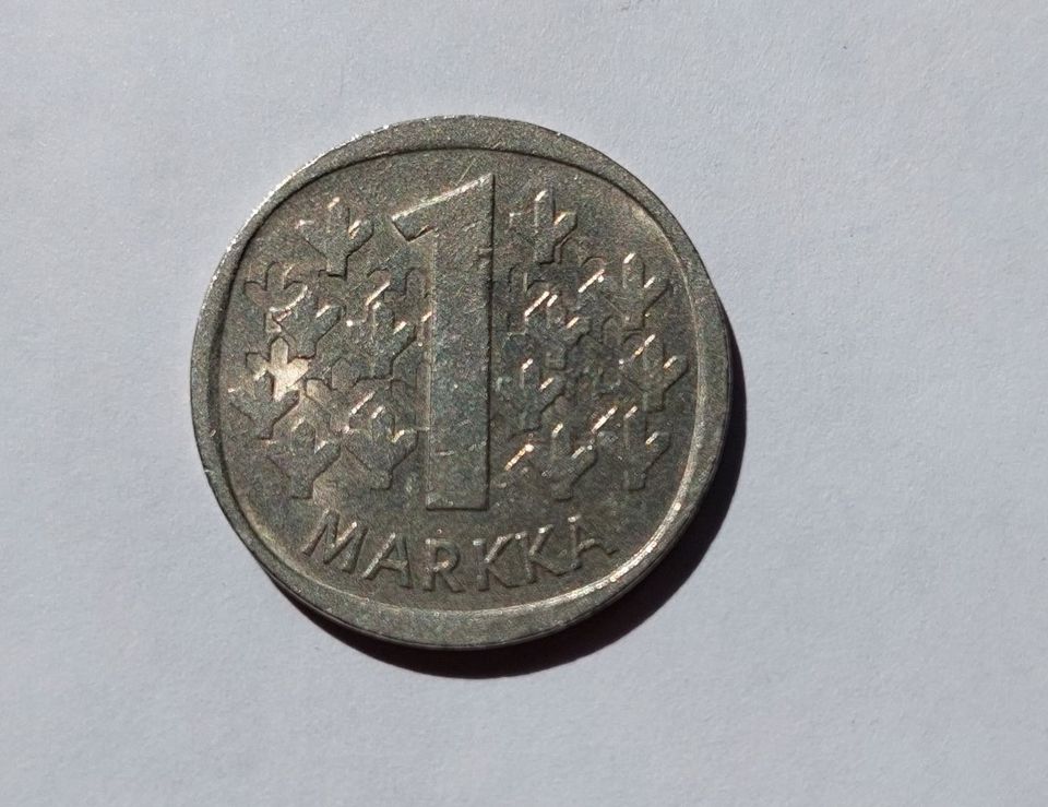 Suomi 1 markka 1969 kolikko