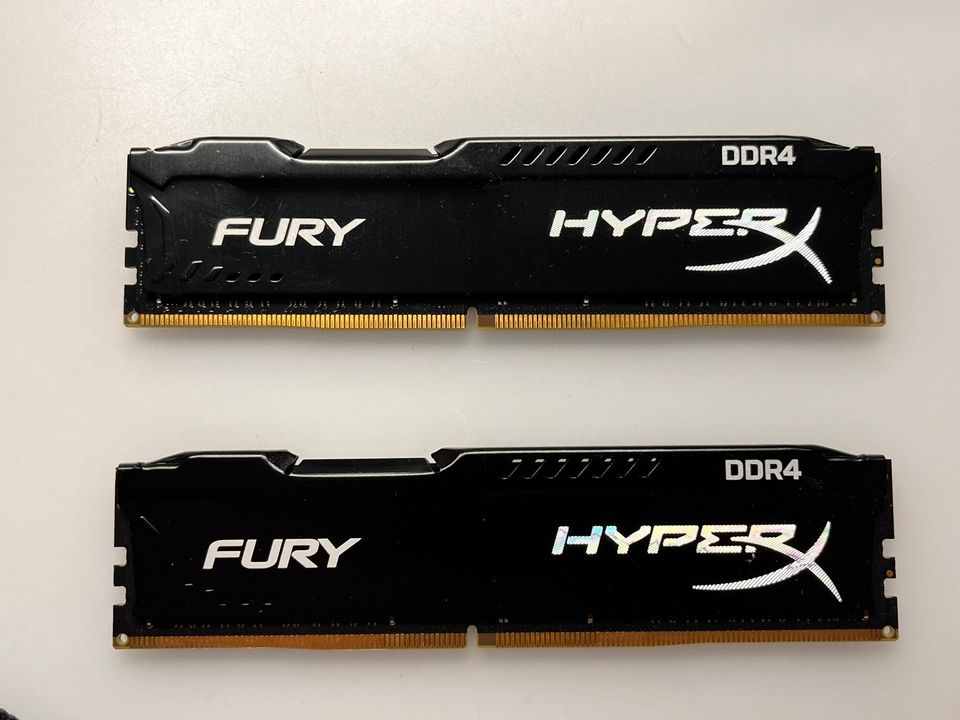 Kingston Fury Hyperx 16GB RAM (2x 8GB)