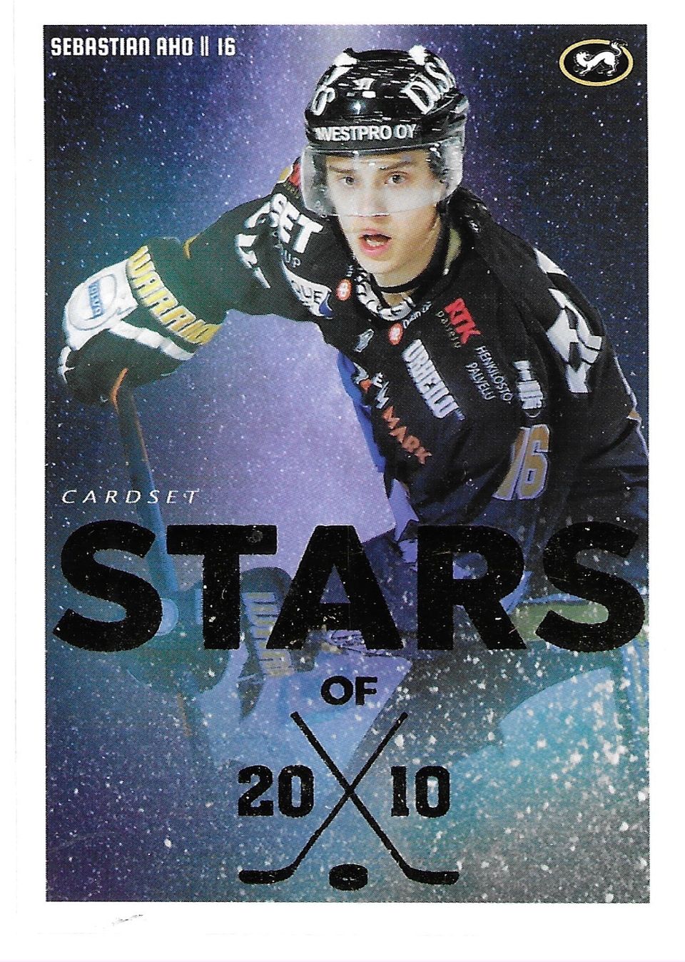 Sebastian Aho Numeroitu 8/15 Cardset 2019-2020