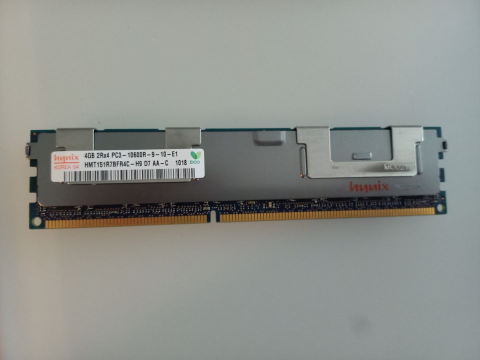 Hynix 4gb 2Rx4 PC3 ECC Muistikampa / muistikampoja / ddr3 / ram