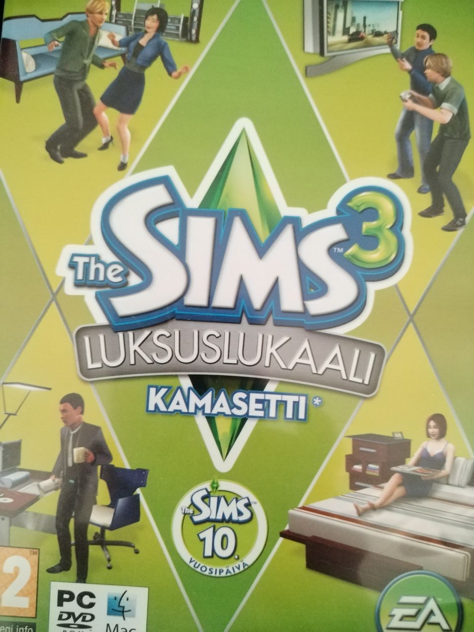 Sims 3 luksuslukaali kamasetti pc