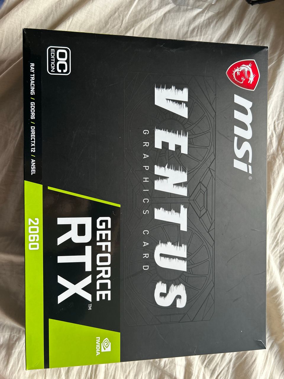 msi geforce RTX 2060 6GB OC EDITION