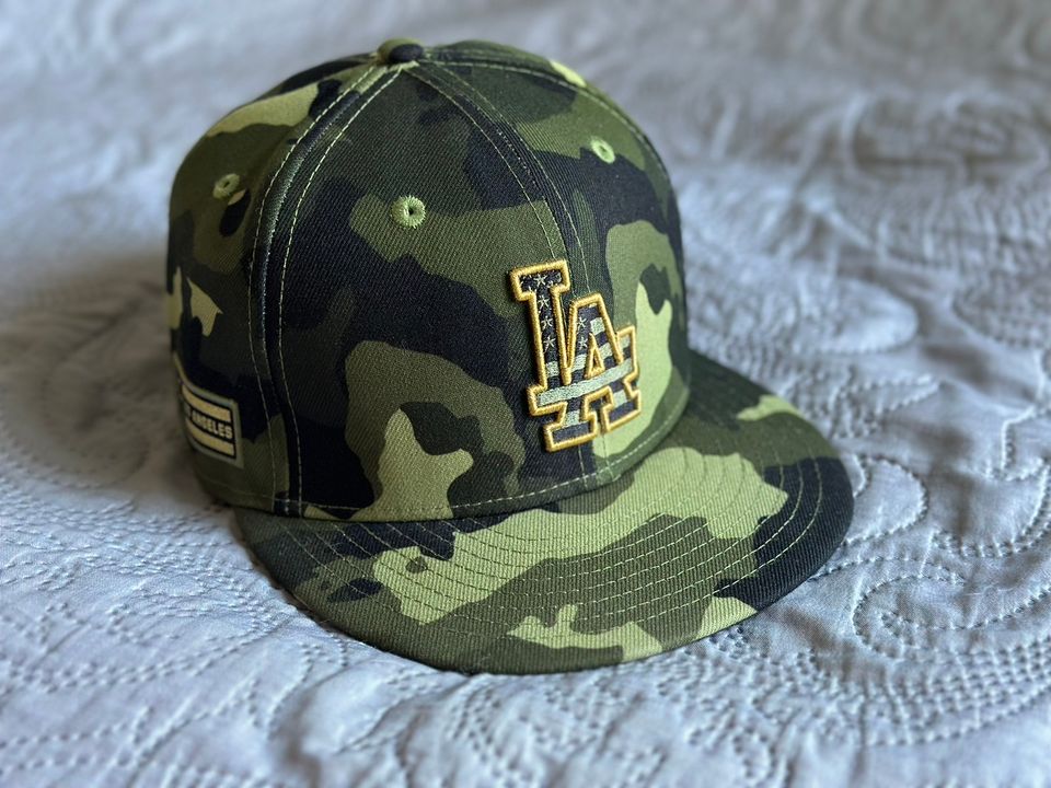 Fitted Cap - LA Dodgers Armed Forces Camo