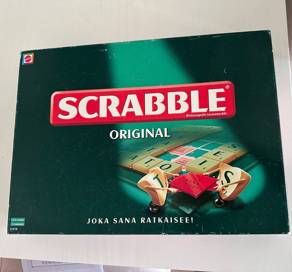 Scrabble peli