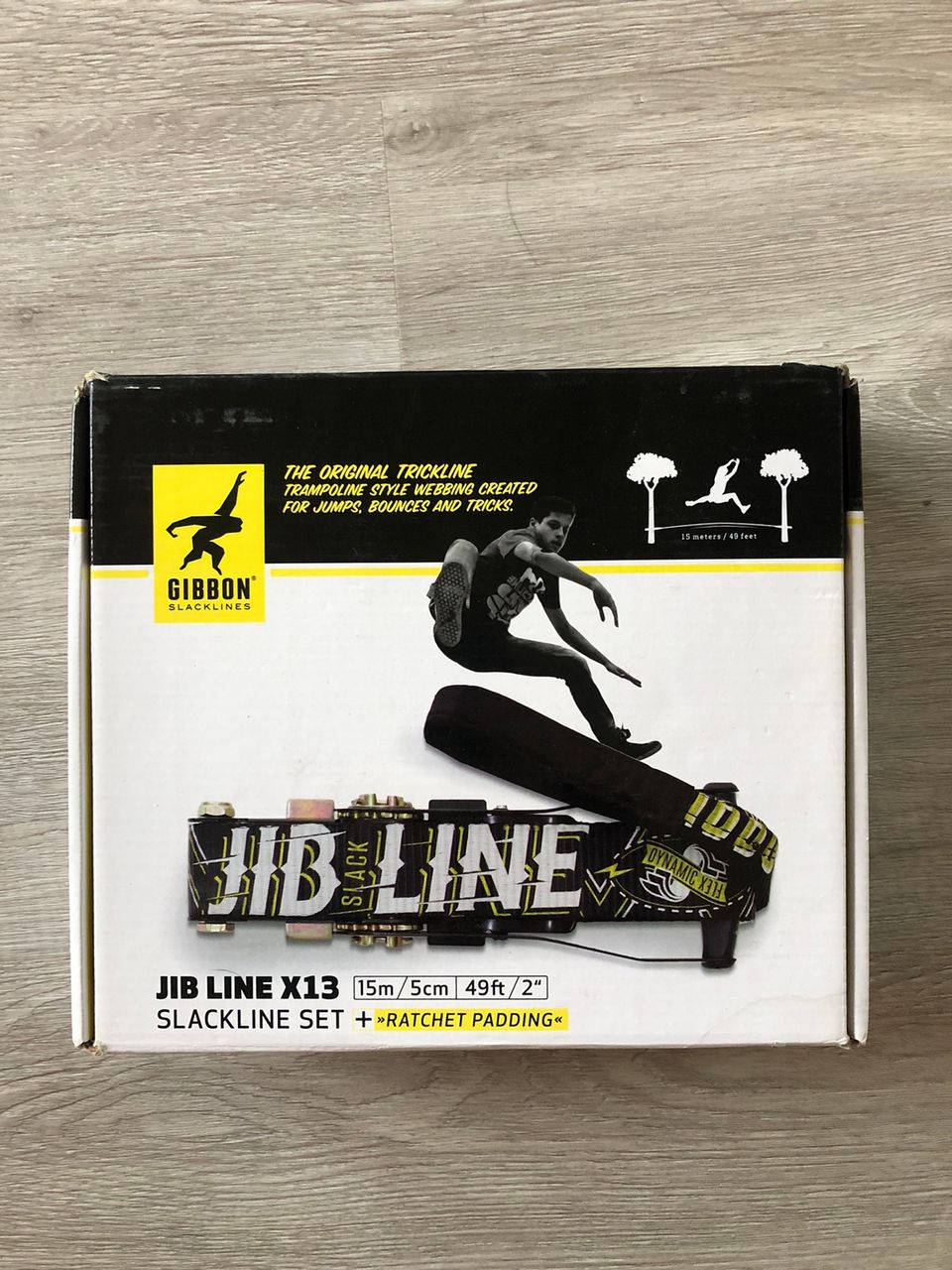 Jib Line X13 slackline set