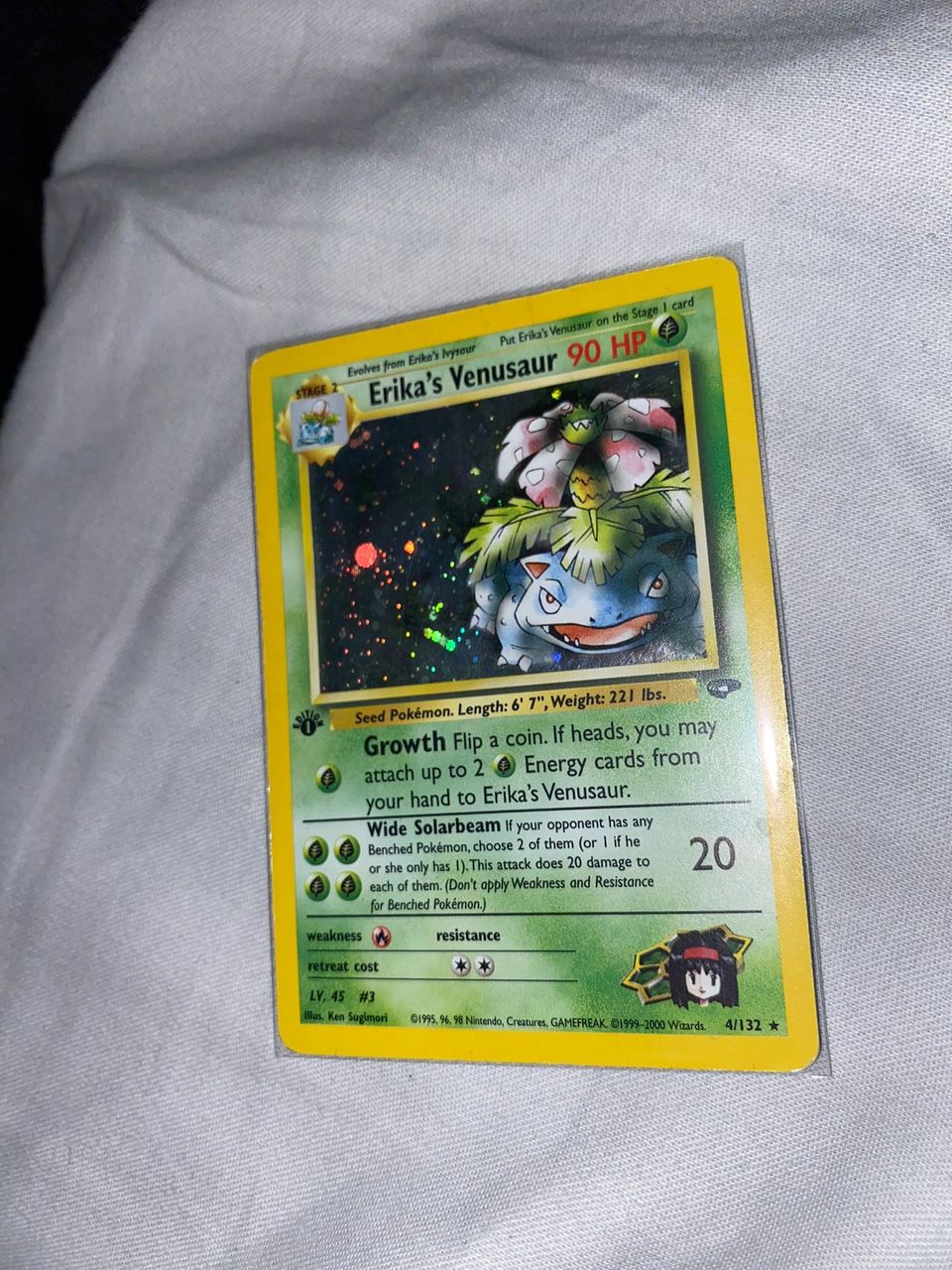 Erikas venusaur 1st