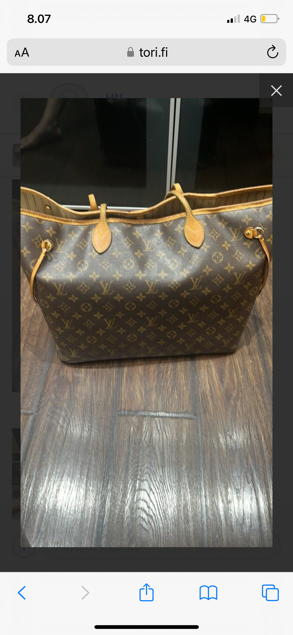 Louis Vuitton Neverfull gm monogram laukku