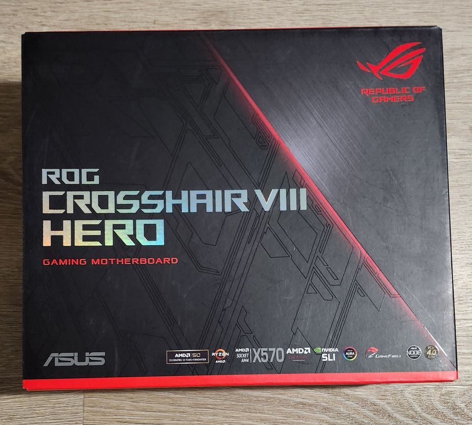 X570 ROG crosshair VIII hero