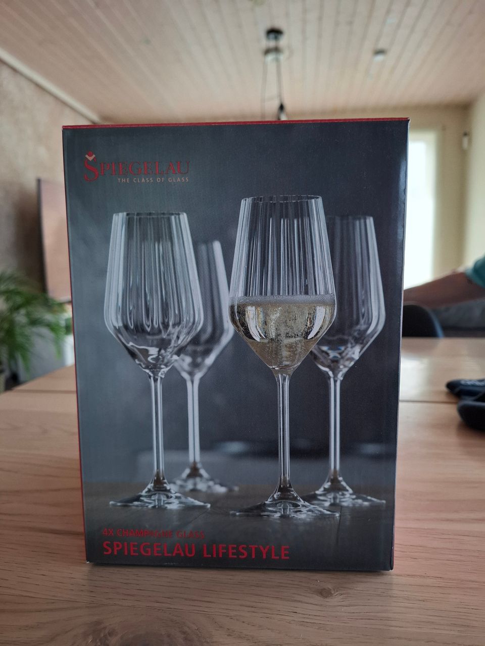 Spiegelau lifestyle 4x Champagne glass