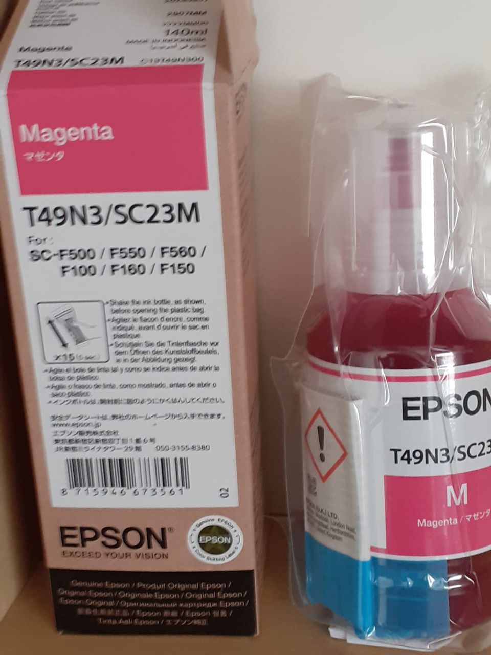 EPSON musteet 140 ml