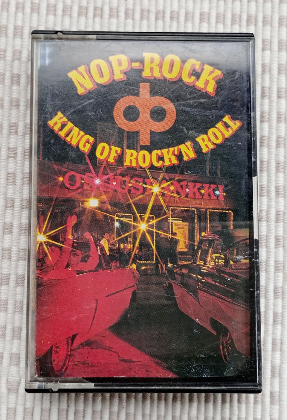 C-kasetti Nop-Rock King Of Rock´n Roll  osuuspankin mainos kasetti