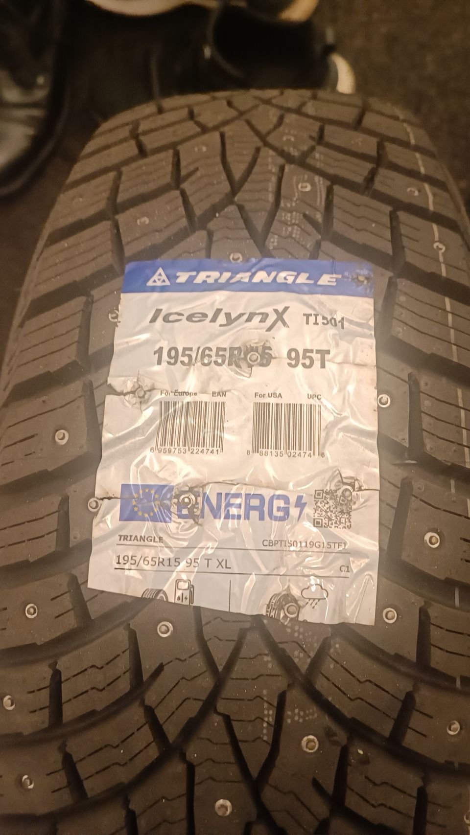 195/65R15 TRIANGLE ICELYNX TI501 95T XL