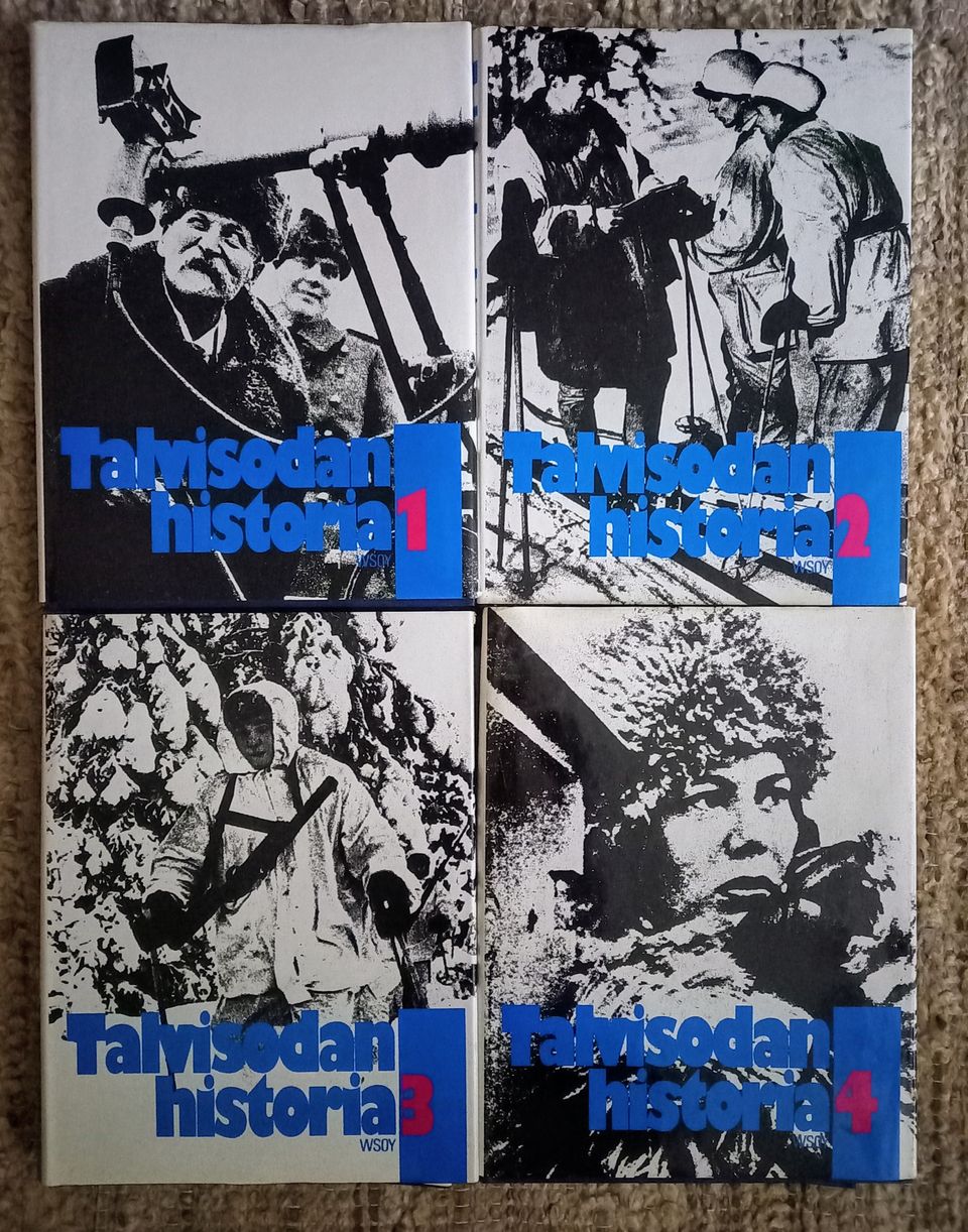 Talvisodan historia 1 - 4, WSOY, 1991.