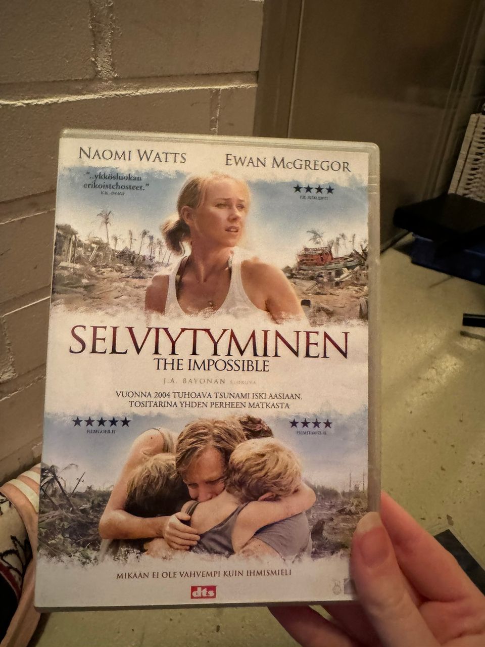 Selviytyminen elokuva DVD