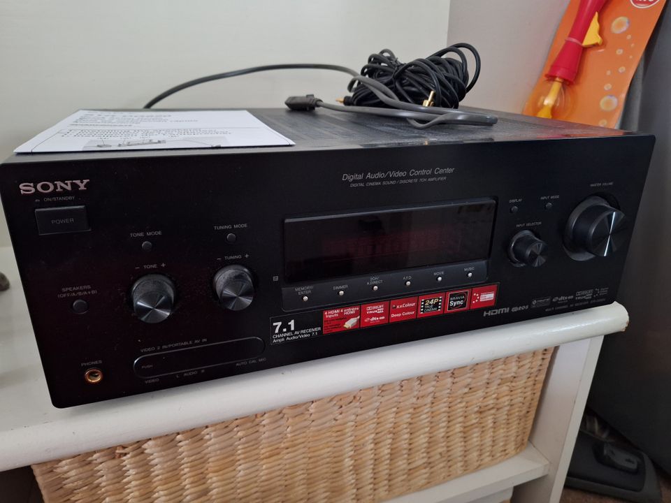 Sony STR-DG820 Kotiteatterin AV-vahvistin