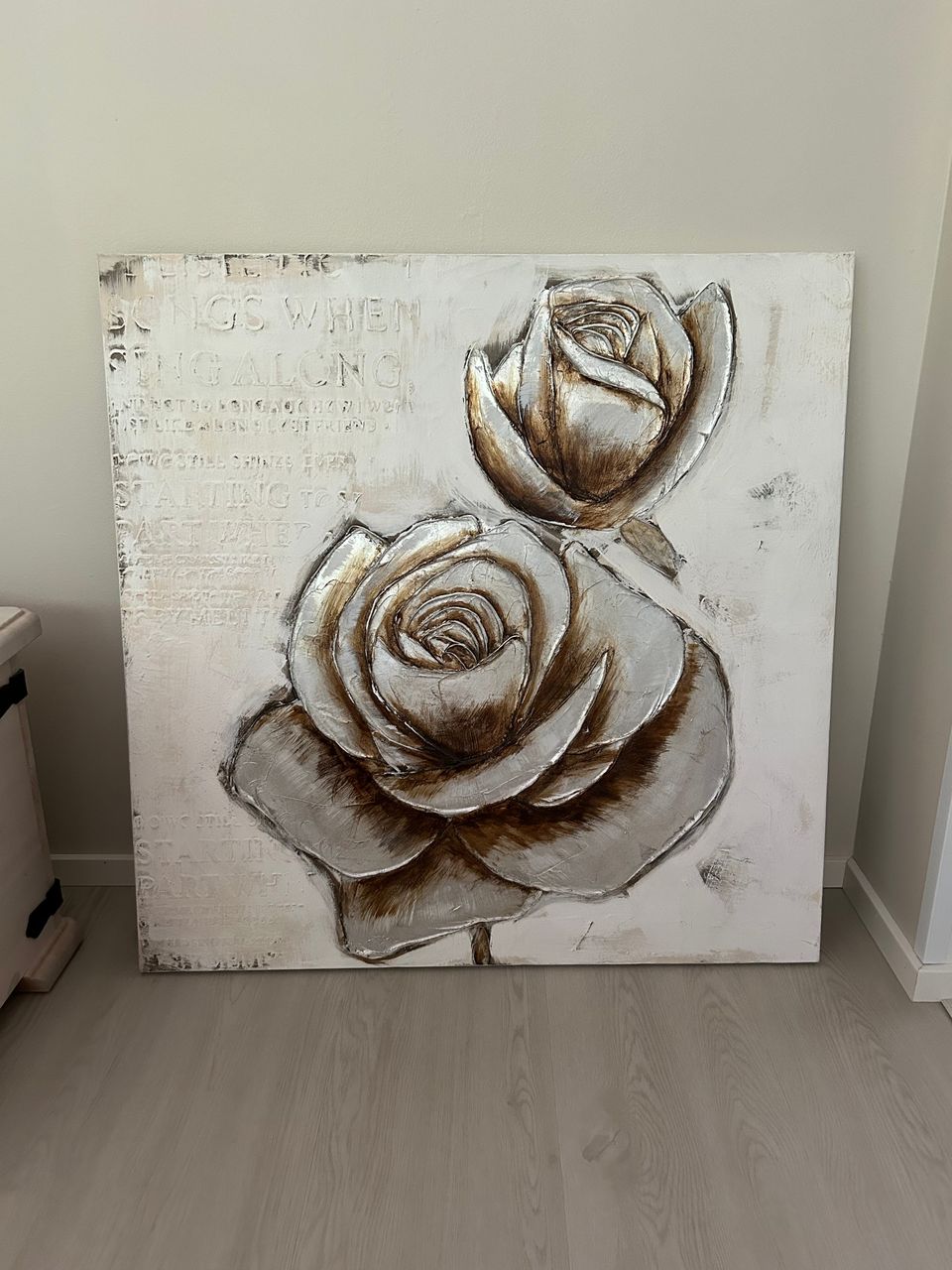 Askon canvas ruusu taulu