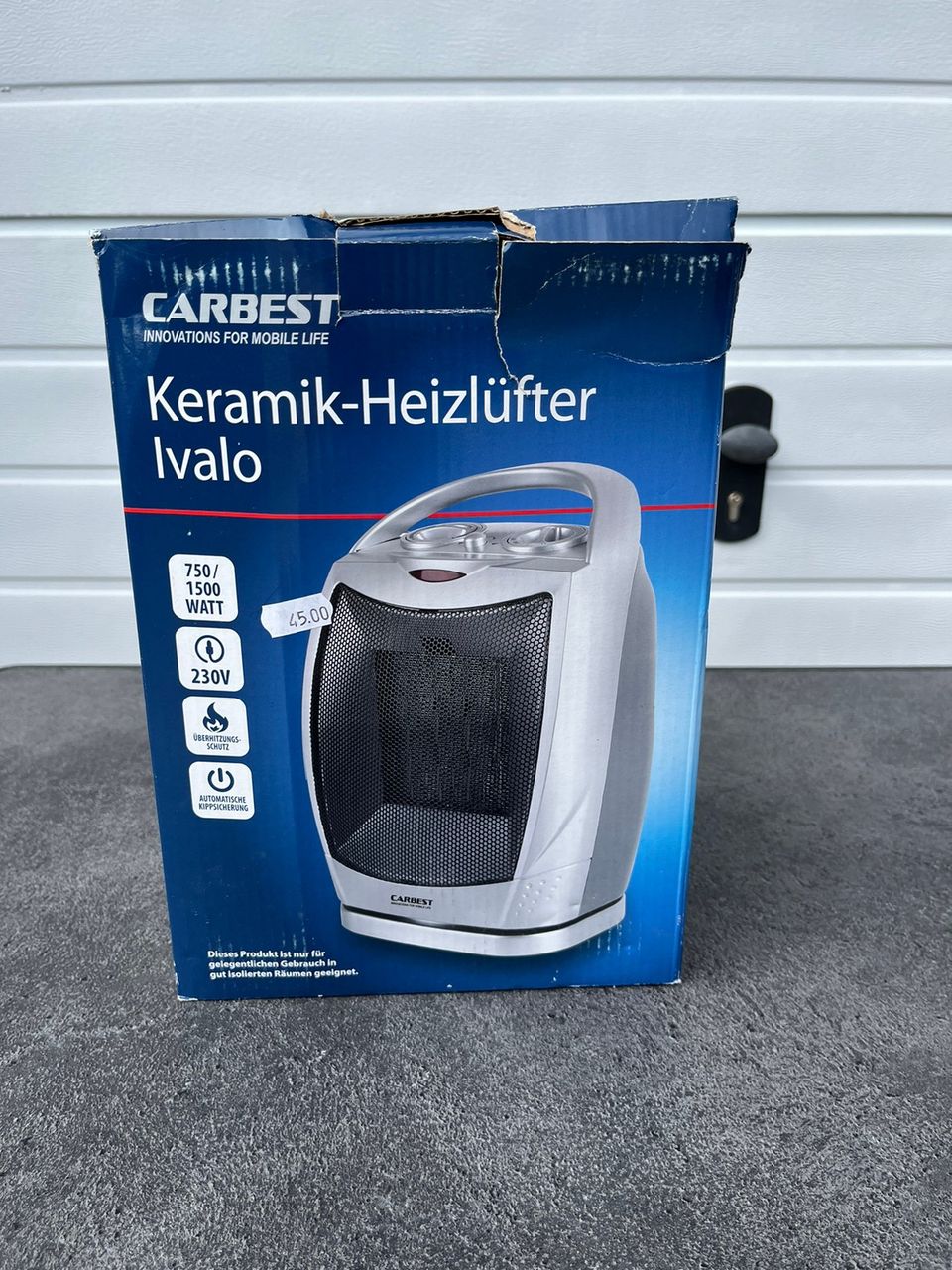 Keraaminen lämmitin 1500 W