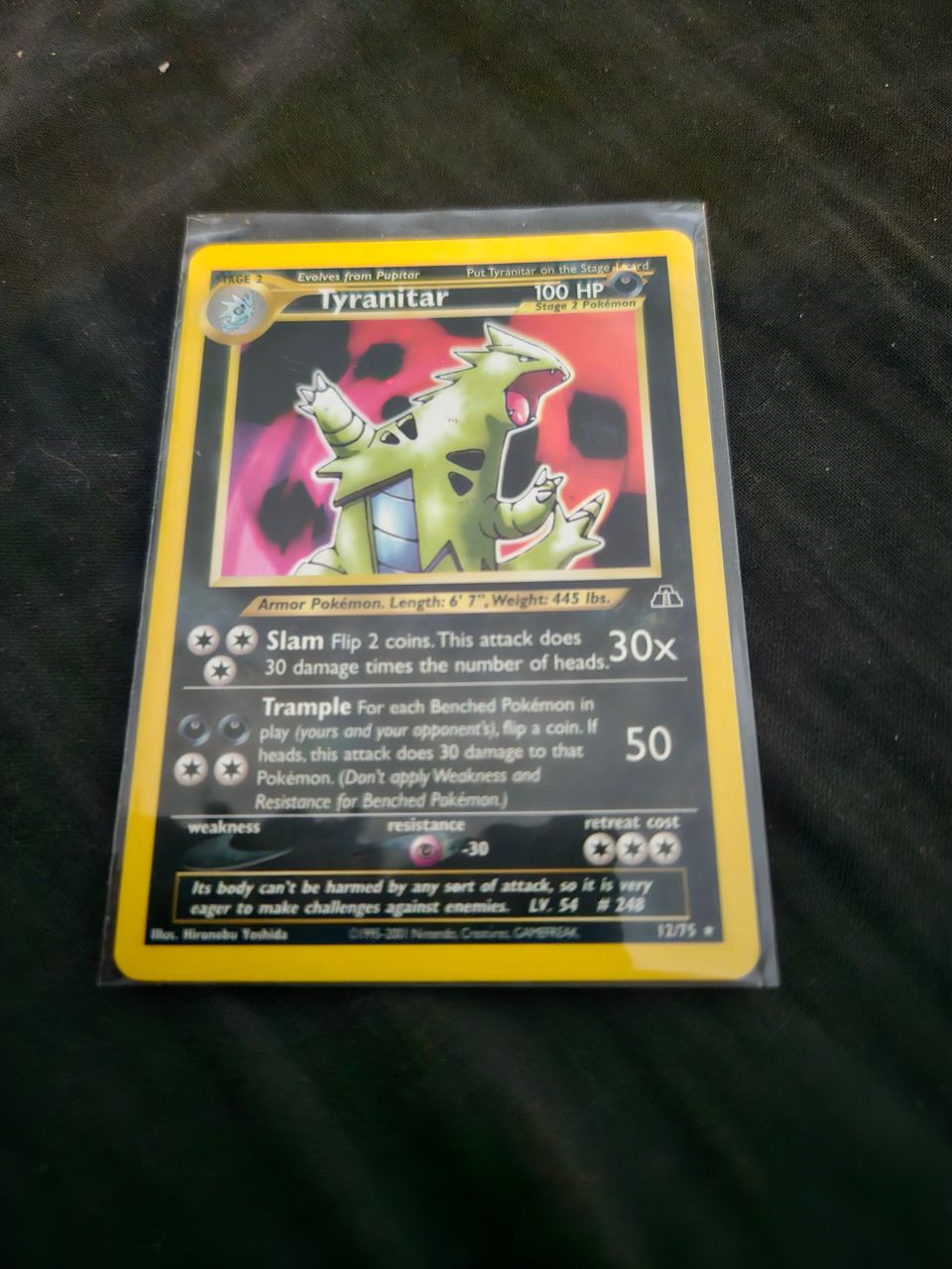 Tyranitar 12/75 Neo Discovery