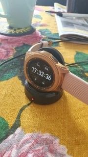 Alkuperäinen Samsung Galaxy watch, 42mm, Ruusukulta